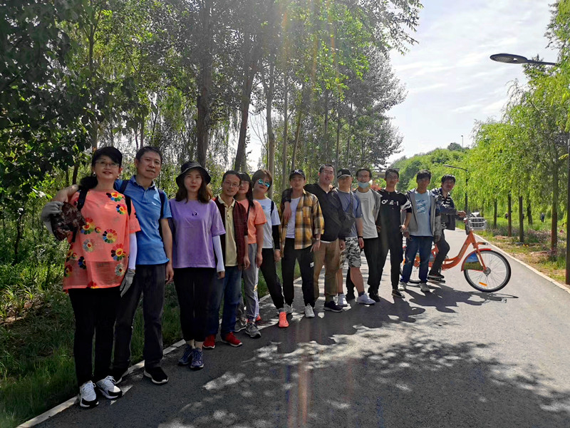 徒步湟水河健身步道(图1)